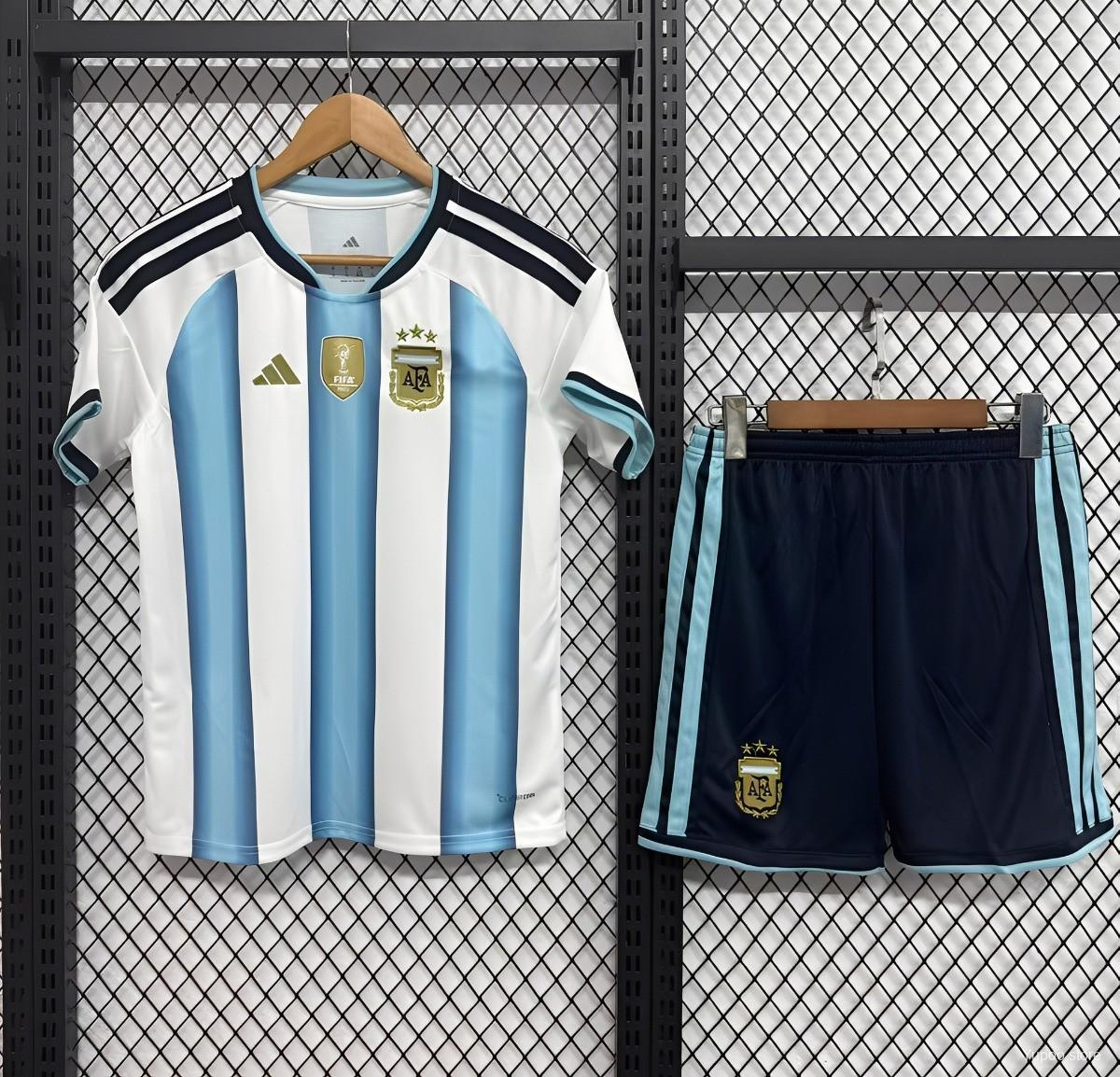 Camiseta de fútbol Argentina 2026 KIT NIÑO